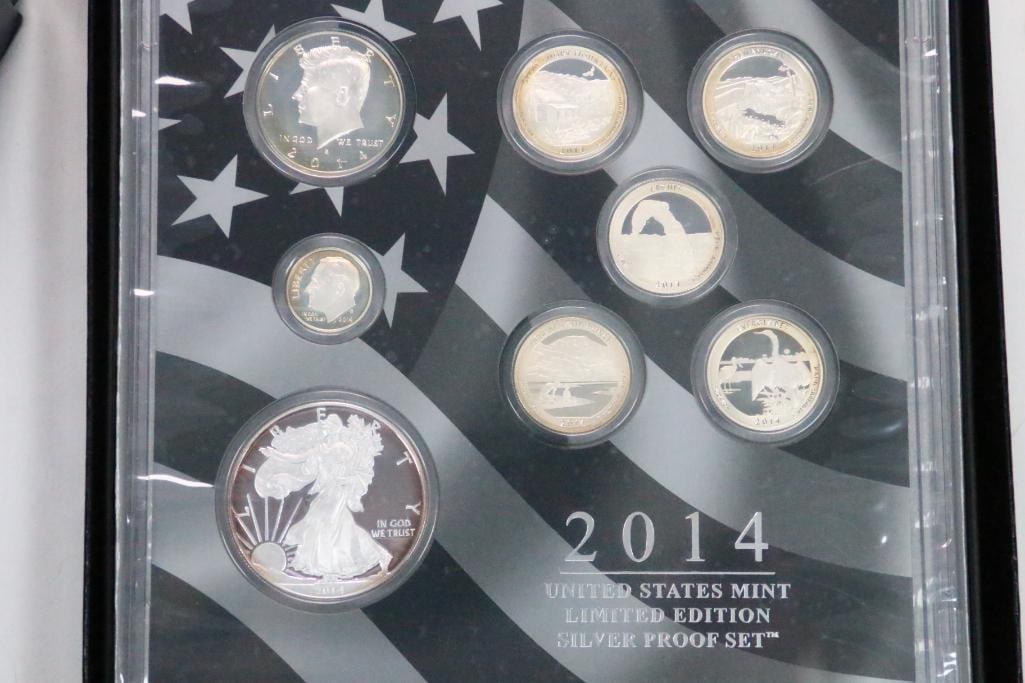 2014 US MINT Limited Edition SILVER PROOF SET (1 of 9)