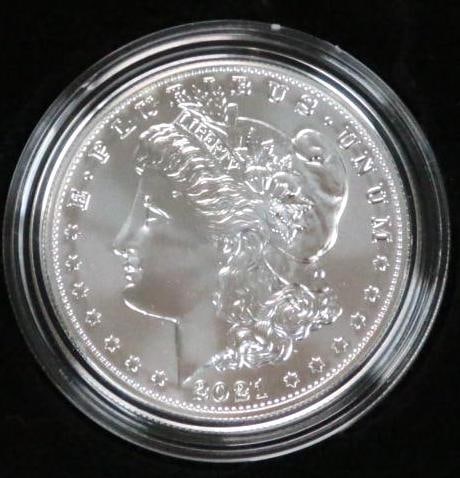 2021 P Uncirculated Morgan Silver Dollar UNITED STATES MINT (1 of 3)