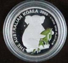 2005 Platinum Proof Coin Australian Koala Perth Mint Limited to 500 coins (1 of 6)
