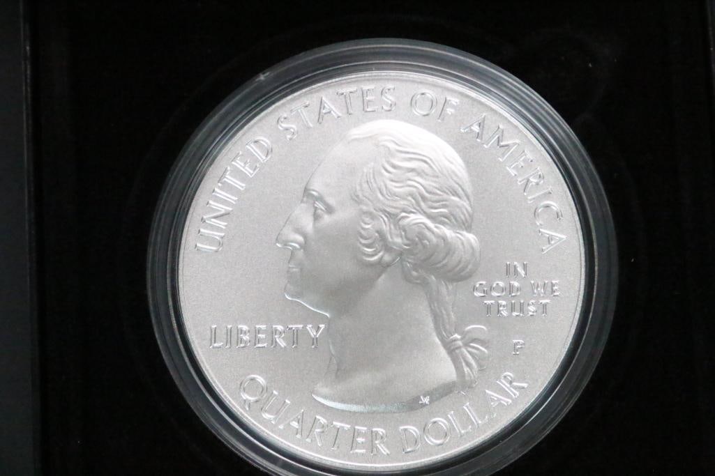 2010 P America the Beautiful Five Ounce Silver Uncirculated Coin Yosemite National Park (1 of 7)