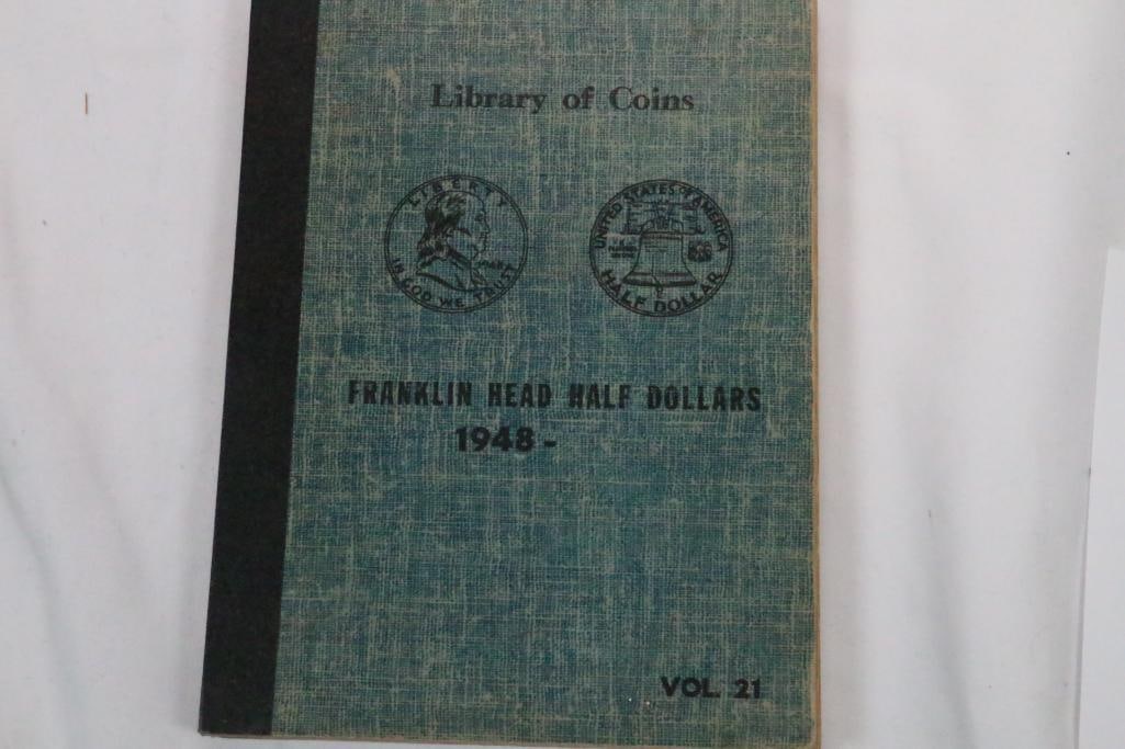 Library of coins Franklin Head Silver Half Dollars 1948 -1964 24 franklin 1 Kennedy (1 of 18)