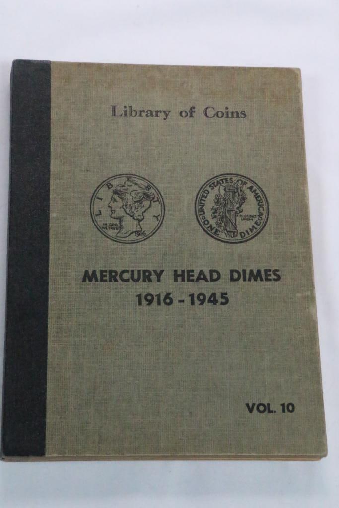 Library of coins Mercury Head Silver Dimes and 1876, 1882, 1892 and 1901 (1 of 20)