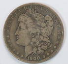 1900-O Morgan Silver Dollar
