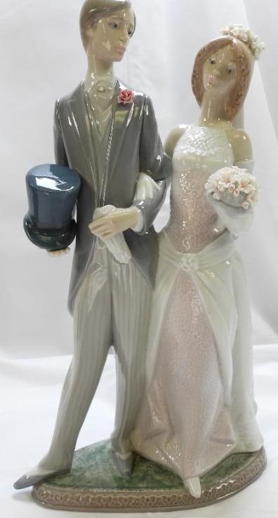 LLADRO Porcelain Wedding Figurine, "Boda Arrogante", SIGNED and NUMBERED (1 of 7)