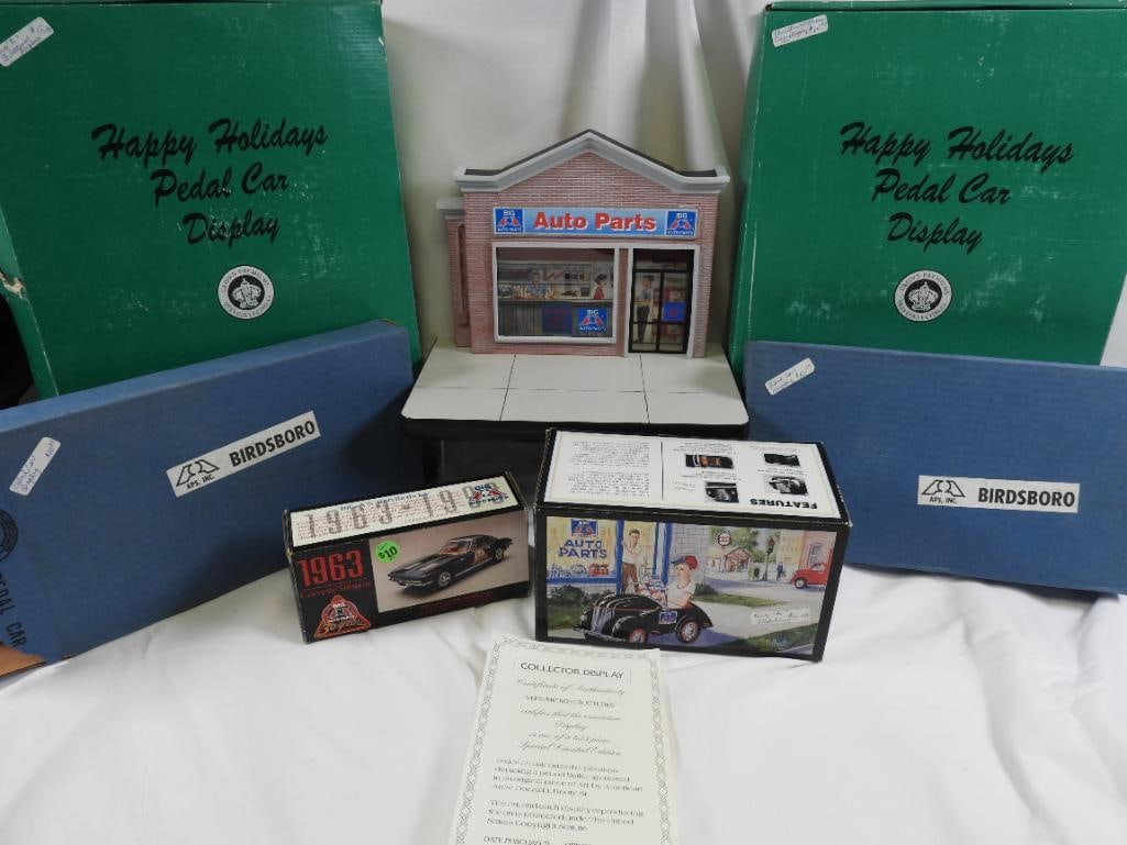 LOT of Pedal Car Displays and Toy Car Collectables (1 of 4)