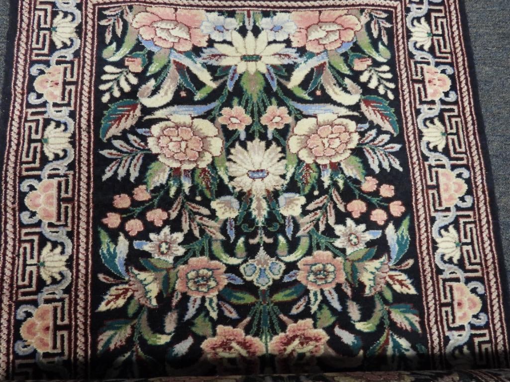 Oriental Wool Rug Runner, VINTAGE (1 of 4)
