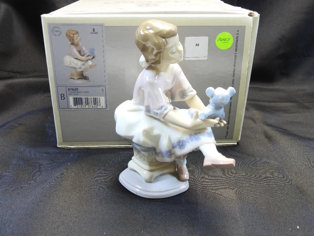 LLADRO Porcelain Figurine, "Best Friend", 1993, SIGNED, NUMBERED, BOXED (1 of 3)