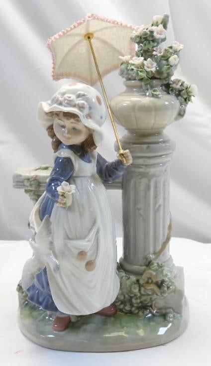 LLADRO Porcelain Figurine, "Glorious Spring", SIGNED and STAMPED (1 of 6)