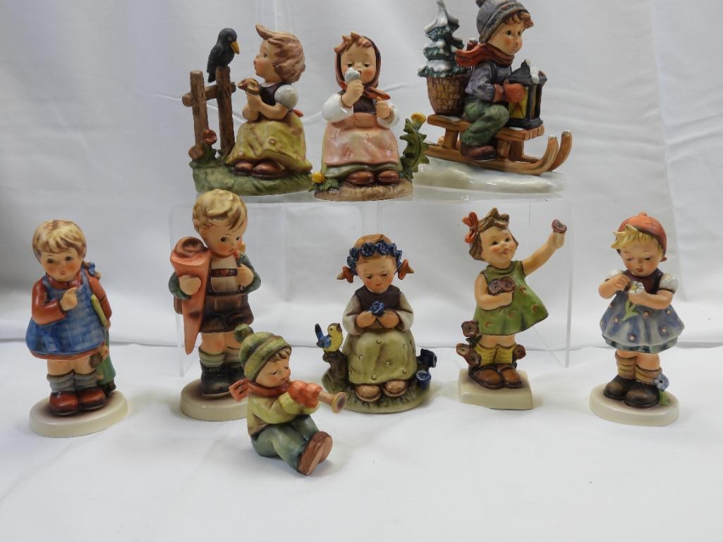 LOT OF 9 M.J. HUMMEL Figurines (1 of 5)
