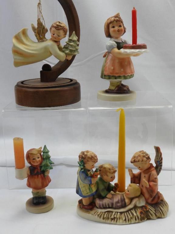 LOT OF 4 GOEBEL M.J. HUMMEL Figurines (1 of 5)