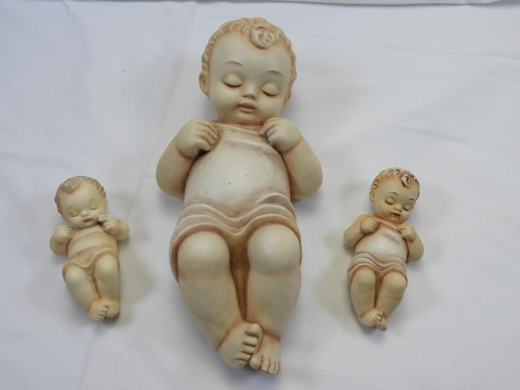LOT OF 3 GOEBEL M.J. HUMMEL Baby Jesus Figurines (1 of 2)