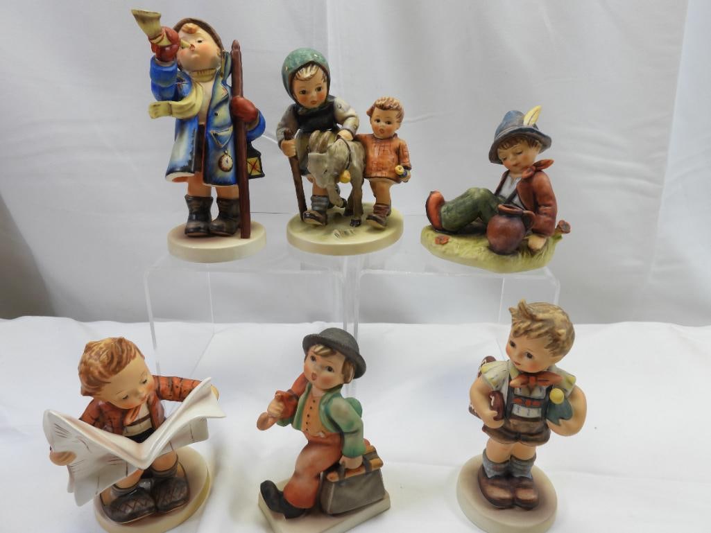 LOT OF 6  GOEBEL M.J. HUMMEL Figurines (1 of 6)