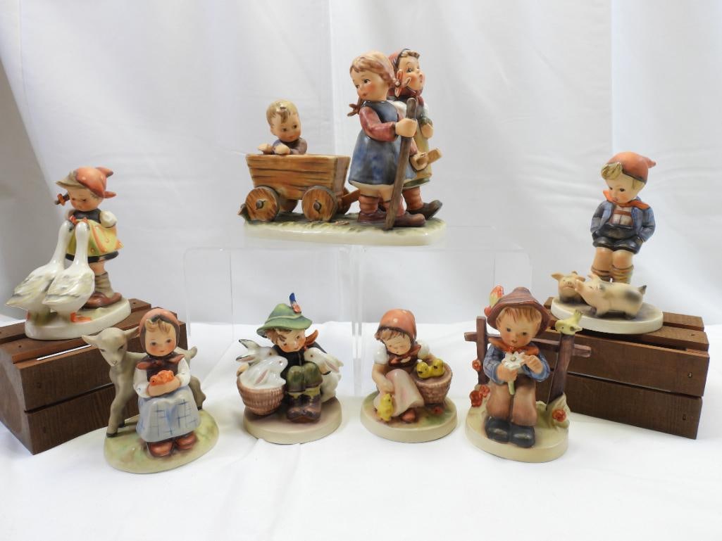 LOT OF  7 GOEBEL M.J. HUMMEL Figurines (1 of 8)