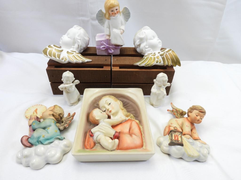 LOT OF 8 GOEBEL Figurines and Plaques (1 of 7)