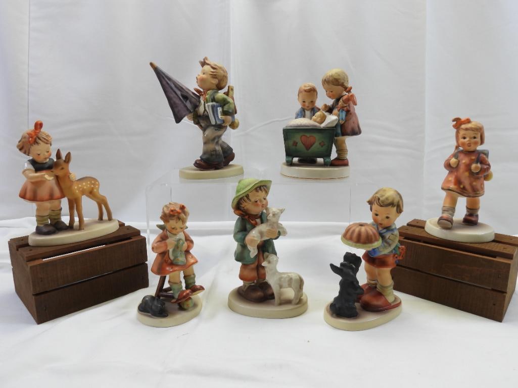 LOT OF  7 GOEBEL M.J. HUMMEL Figurines (1 of 6)