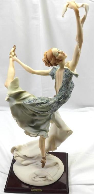 Florence Giuseppe Armani Signed 1999 Ballerina Dancer Figurine 16" in. IN BOX (1 of 9)