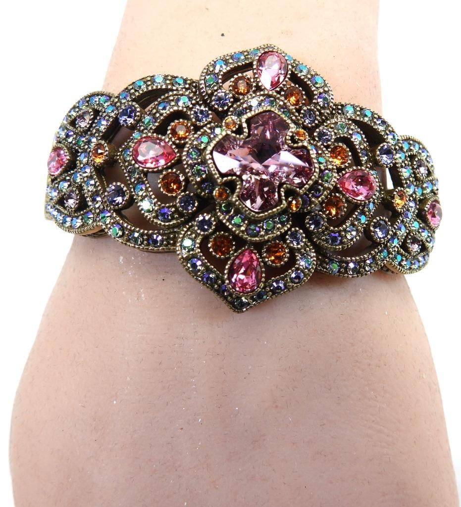 NEW HEIDI DAUS Crystal Cuff Bracelet (1 of 5)