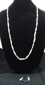 NEW Honora Cultured Freshwater Pearl Necklace and Earrings SET