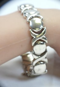 Sterling silver XO's Bracelet 25.5 grams