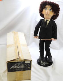 BEATLES FOREVER Ringo Starr APPLAUSE  Soft Sculpted Doll and Stand, 1987