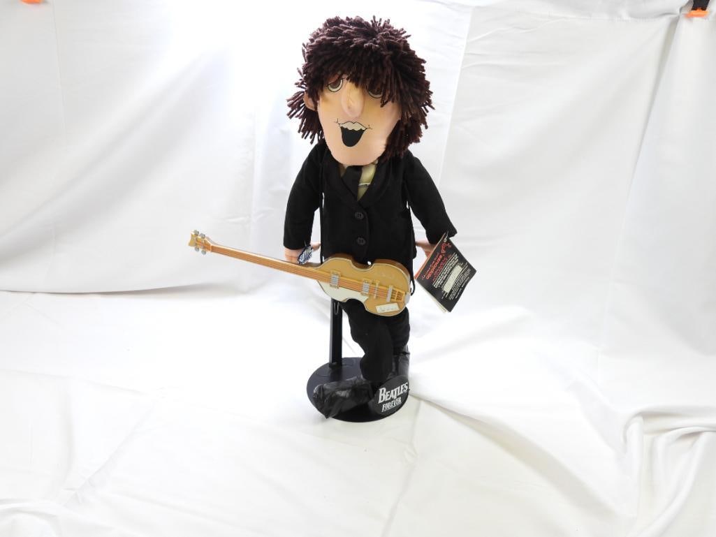 BEATLES FOREVER Paul McCartney APPLAUSE  Soft Sculpted Doll and Stand, 1987 (1 of 4)