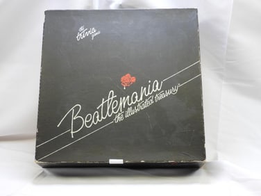 BEATLEMANIA THE ILLUSTRATED TREASURY Trivia Board Game, Used, Boxed