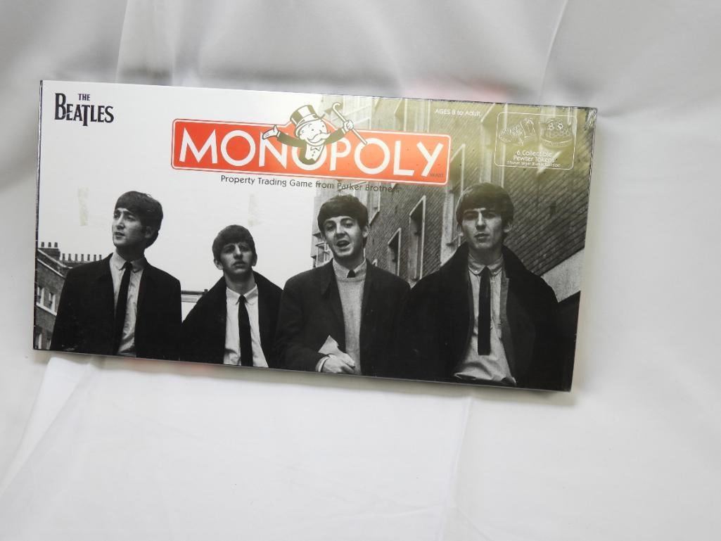 HASBRO BEATLES MONOPOLY Game, NEW, SEALED (1 of 5)
