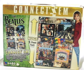BEATLES 2007 Connect'em Giant Puzzle, NEW IN BOX, Old stock 2007