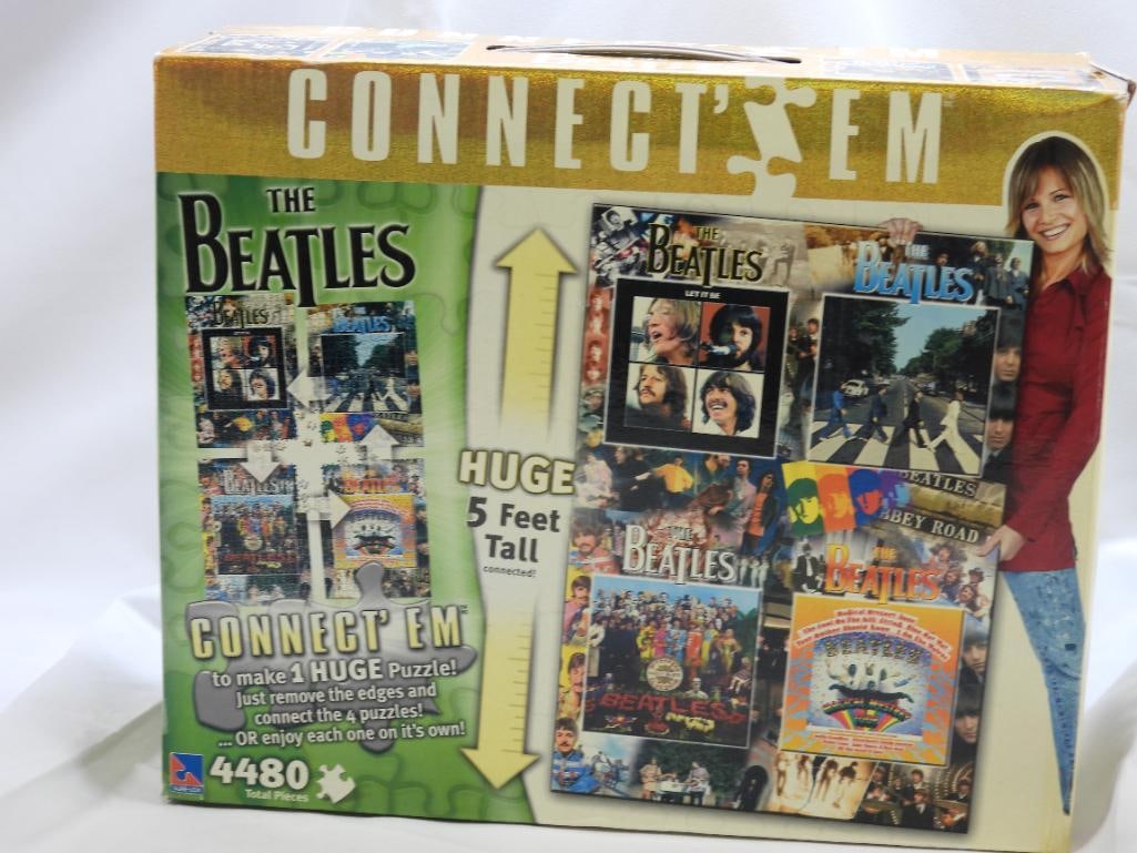 BEATLES 2007 Connect'em Giant Puzzle, NEW IN BOX, Old stock 2007 (1 of 4)