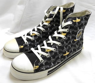 BEN SHERMAN 2004 Beatles Yellow Submarine Men's Canvas Sneakers, Never Worn