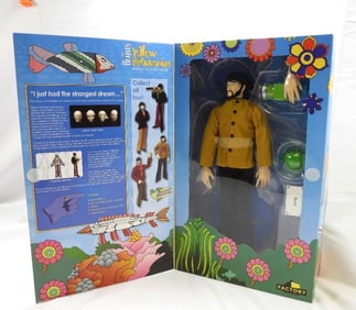 BEATLES Yellow Submarine George Harrison 1:6 Scale Figure, SEALED, BOXED, by Factory Entertainment