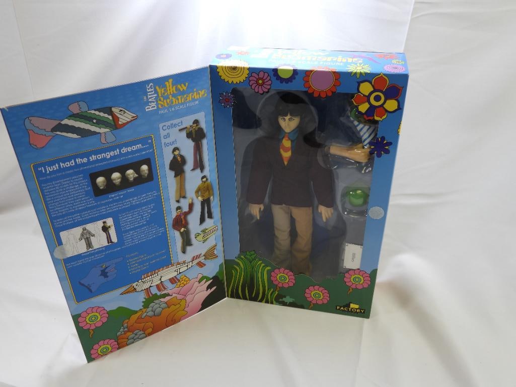 BEATLES Yellow Submarine Paul McCartney 1:6 Scale Figure, SEALED, BOXED, by Factory Entertainment (1 of 5)