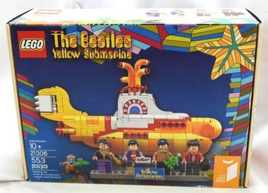 BEATLES LEGO Yellow Submarine Building Set, NEW, BOXED