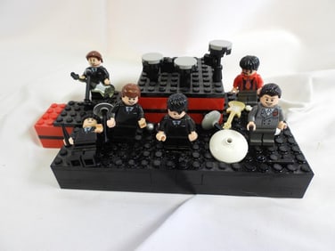 BEATLES LEGO Building Set, "Stage" Set, Unboxed, USED