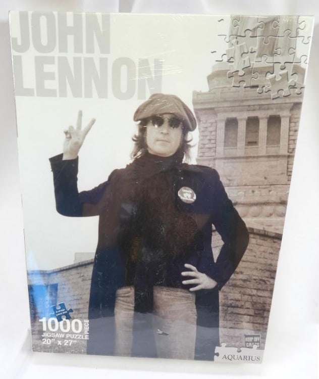 JOHN LENNON 1000 Piece Jigsaw Puzzle by Aquarius Puzzles, NEW, SEALED (1 of 3)