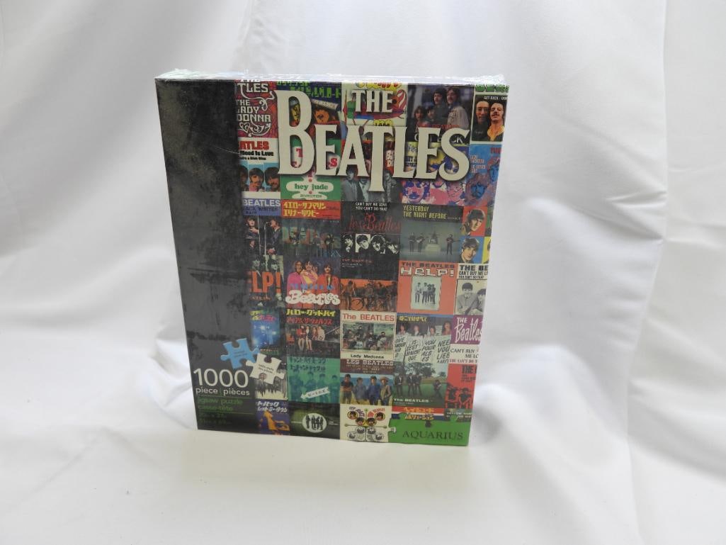 THE BEATLES 1000 Piece Jigsaw Puzzle by Aquarius Puzzles, NEW IN BOX, SEALED (1 of 3)