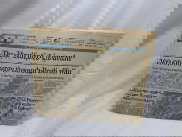 THE HARTFORD COURANT newspaper edition dated Nov. 11, 1989