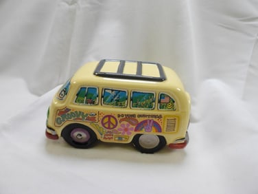 BEATLES Hey Jude 1969 Woodstock Musical VW Samba Bus