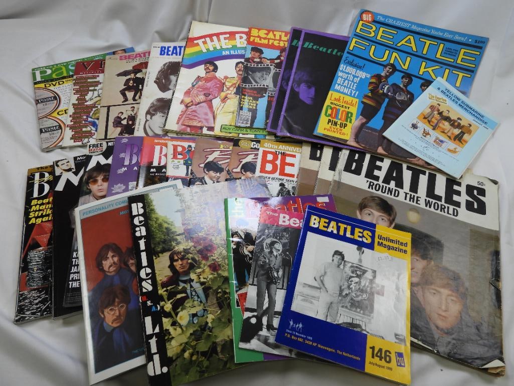 LOT of BEATLES-Themed Publications, Magazines and Ephemera (1 of 8)