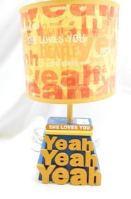 BEATLES "SHE LOVES YOU" Lamp by VANDOR, 2001