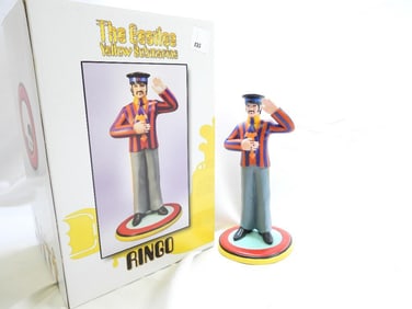 ROCK ICONZ Limited Edition Numbered Ringo Starr Figurine, Boxed, 2011