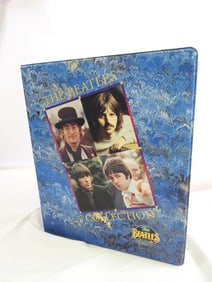 One Beatles binder with over 400 "The Beatles Collection Trading Cards