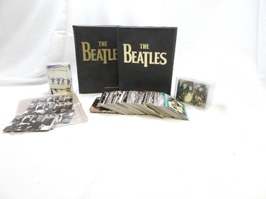 LOT OF BEATLES Collectors Cards and Binders