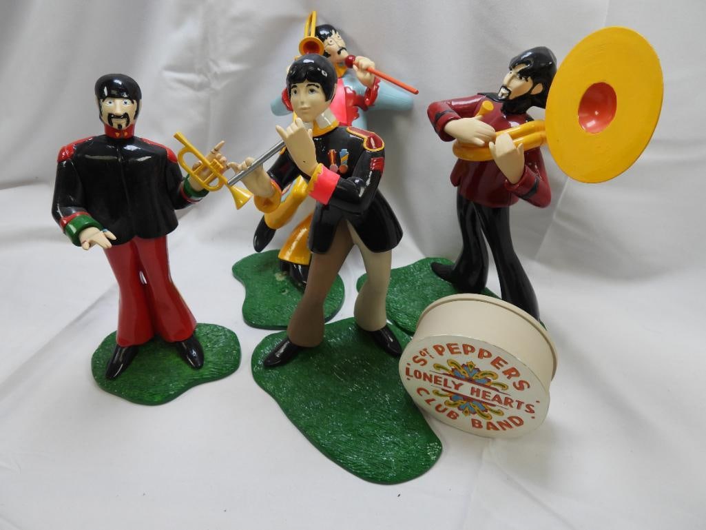 LOT OF 4 Beatle Figurines by POLAR LIGHTS, 2000 (1 of 6)
