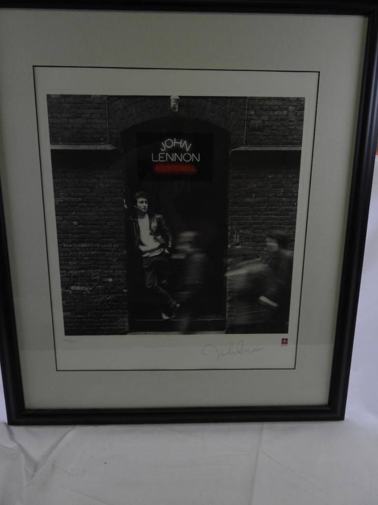 Framed Art Photograph Iconic Photo of John Lennon (1 of 7)
