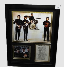 Beatles Framed Art