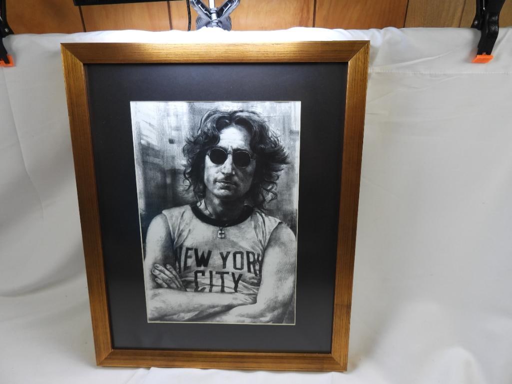 Framed Art John Lennon (1 of 4)