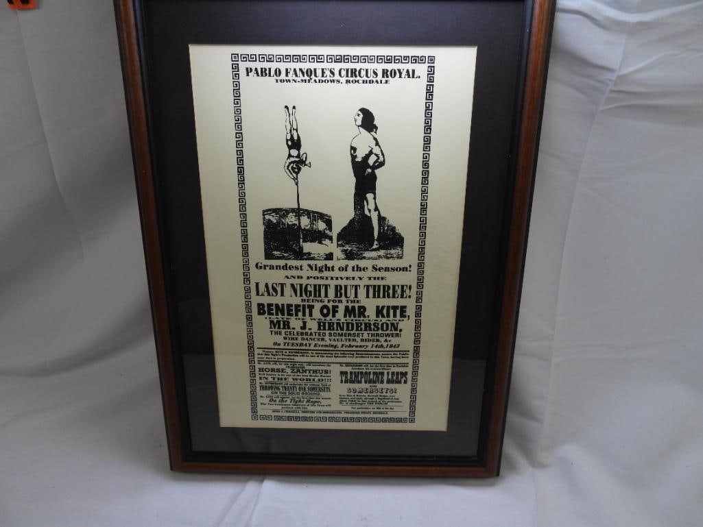 Framed Art Print Victorian Advertising John Lennon purchased this design poster as inspiration. (1 of 4)
