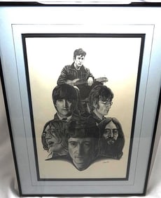John Lennon Framed Art, 1991