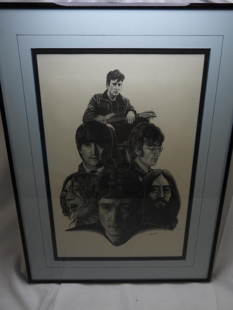John Lennon Framed Art, 1991 (1 of 4)